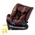 Scaun Auto Saphir DELUXE BUF BOOF iSIZE Coffee cu Isofix pozitie somn 165 grade rotativ 360 grade 40-150 cm