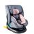 Scaun Auto Saphir DELUXE BUF BOOF iSIZE Pink cu Isofix pozitie somn 165 grade rotativ 360 grade 40-150 cm