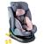 Scaun Auto Saphir DELUXE BUF BOOF iSIZE Pink cu Isofix pozitie somn 165 grade rotativ 360 grade 40-150 cm