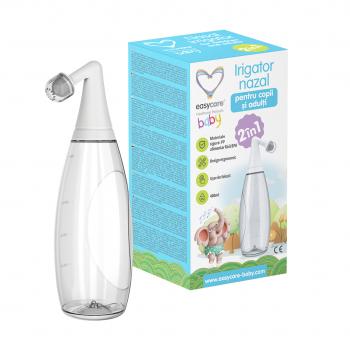 Irigator nazal 2in1 pentru copii si adulti 400ml easycare baby