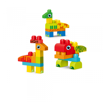 Set de constructie STEAM - Dinozauri haiosi (31 piese)