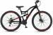 Bicicleta mtb-fs umit stallion 27,5  , frana pe disc, negru rosu