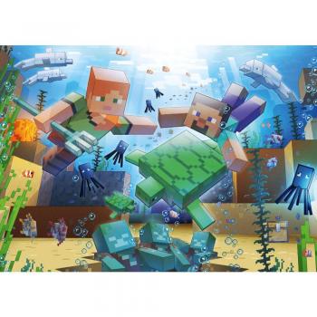 Ravensburger - puzzle minecraft 1000 piese design nou