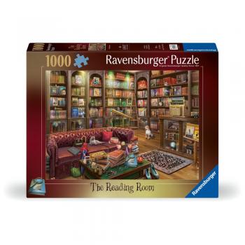 Ravensburger - puzzle sala de lectura 1000 piese design nou