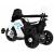 Motocicleta electrica 3 in 1, hl108, roti si scaun din plastic, 78x39x59 cm, putere 20w - alb