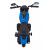 Motocicleta electrica chopper faster ahl008, roti si scaun din plastic, 78x30x55 cm, putere 20w - albastru