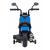 Motocicleta electrica chopper faster ahl008, roti si scaun din plastic, 78x30x55 cm, putere 20w - albastru