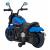 Motocicleta electrica chopper faster ahl008, roti si scaun din plastic, 78x30x55 cm, putere 20w - albastru