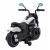 Motocicleta electrica chopper faster ahl008, roti si scaun din plastic, 78x30x55 cm, putere 20w - alb