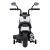 Motocicleta electrica chopper faster ahl008, roti si scaun din plastic, 78x30x55 cm, putere 20w - alb