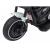 Motocicleta electrica chopper faster ahl008, roti si scaun din plastic, 78x30x55 cm, putere 20w - alb