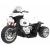 Motocicleta electrica chopper jt568, roti si scaun din plastic, 79x46x54 cm, putere 20w - negru