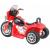 Motocicleta electrica chopper jt568, roti si scaun din plastic, 79x46x54, putere 20w - rosu