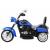 Motocicleta electrica chopper nightbike tr1501, roti si scaun din plastic, 92x34x63 cm, putere 6v - albastru