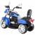 Motocicleta electrica chopper nightbike tr1501, roti si scaun din plastic, 92x34x63 cm, putere 6v - albastru