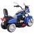 Motocicleta electrica chopper nightbike tr1501, roti si scaun din plastic, 92x34x63 cm, putere 6v - albastru