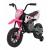 Motocicleta electrica pantone 361c, roti eva + 2 roti ajutatoare, scaun tapitat, 108x59x72 cm, putere 60w - roz