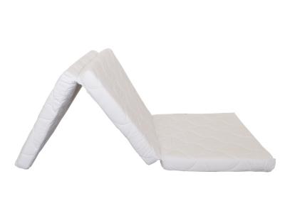 Saltea Pliabila Fibra Cocos Integral 120x60x06 cm Husa Microfibra Matlasata