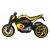 Motocicleta electrica future ll8001-a, roti eva, scaun din plastic, 109x54x68 cm, putere 50w - galben