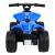 Atv electric little monster tr1805, roti si scaun din plastic, 70x38.5x42 cm, putere 25w - albastru