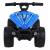 Atv electric little monster tr1805, roti si scaun din plastic, 70x38.5x42 cm, putere 25w - albastru