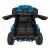 Atv electric cu telecomanda buggy defend 4 x 4 jh-105, roti eva, scaun tapitat, 106x75x59 cm, putere 140w - albastru