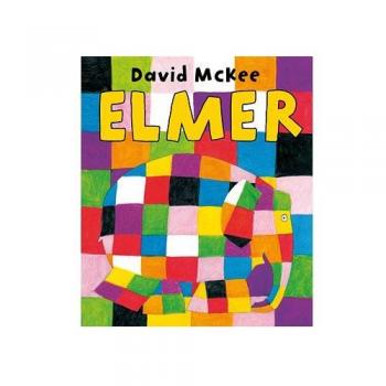 Carte in limba engleza elmer paperback book, david mckee