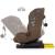 Scaun auto Chipolino X Factor I-Size 40-150 cm macadamia cu sistem Isofix