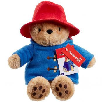 Jucarie de plus ursuletul paddington cu haina albastra, 20 cm