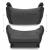 Inaltator auto 125-150 cm, cu isofix kidwell ovan - black gray