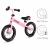 Bicicleta fara pedale kidwell cruzer flower - pink