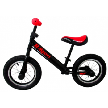 Bicicleta fara pedale cu roti gonflabile r2 r-sport - negru