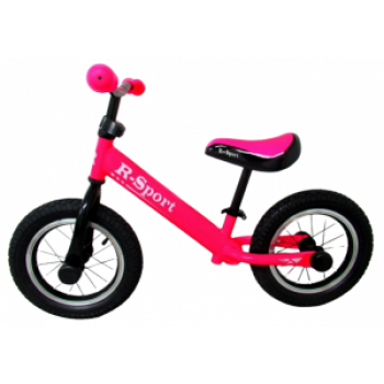 Bicicleta fara pedale cu roti gonflabile r2 r-sport - roz