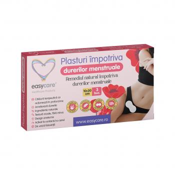 Plasturi impotriva durerilor menstruale 10x20cm 3 buc/cut easycare