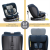 Scaun Auto B-Joy DELUXE BUF BOOF iSIZE Blue cu Isofix pozitie somn 165 grade rotativ 360 grade 40-150 cm