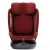 Scaun Auto B-Joy DELUXE BUF BOOF iSIZE Red cu Isofix pozitie somn 165 grade rotativ 360 grade 40-150 cm