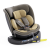 Scaun Auto B-Joy DELUXE BUF BOOF iSIZE LightBrown cu Isofix pozitie somn 165 grade rotativ 360 grade 40-150 cm