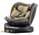 Scaun Auto B-Joy DELUXE BUF BOOF iSIZE LightBrown cu Isofix pozitie somn 165 grade rotativ 360 grade 40-150 cm