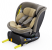 Scaun Auto B-Joy DELUXE BUF BOOF iSIZE LightBrown cu Isofix pozitie somn 165 grade rotativ 360 grade 40-150 cm