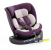 Scaun Auto B-Joy DELUXE BUF BOOF iSIZE Black cu Isofix pozitie somn 165 grade rotativ 360 grade 40-150 cm