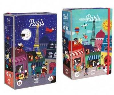 Puzzle londji, noapte si zi la paris