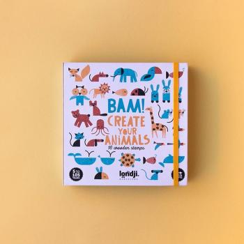 Joc creativ stampile animale, londji