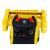 Excavator electric cu cupa mobila jj309, roti si scaun din plastic, 113x41x52 cm, putere 6v - galben