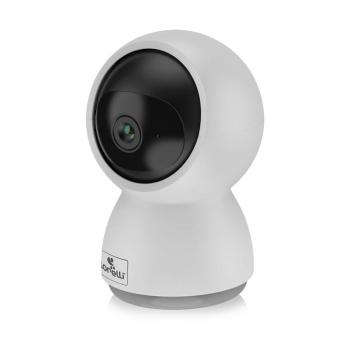 Camera de supraveghere inteligenta, wireless wi-fi, transmitere live, trinity, alb