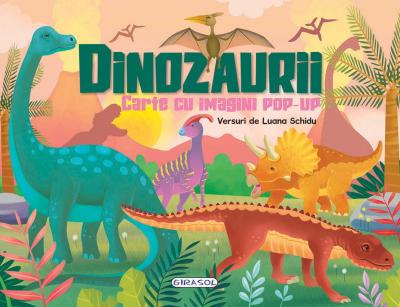 Carte cu imagini pop-up - Dinozaurii