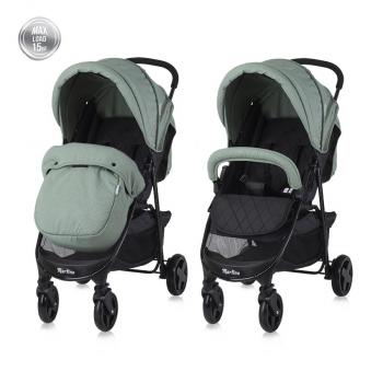 Carucior sport lorelli martina, cu husa de picioare, green bay