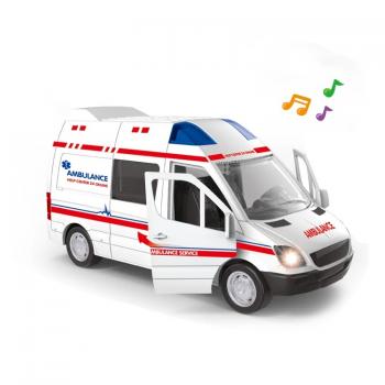 Ambulanta de jucarie cu lumini si sunete