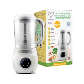 Aparat automat multifunctional de gatit cu aburi si blender 5in1 easycare baby