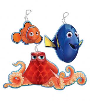 Decor honeycomb marin finding dory 3 buc