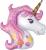 Balon folie figurina unicorn magic 83x73 cm